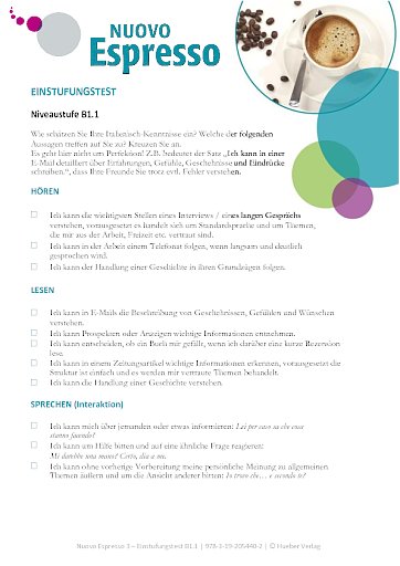 Test zur Selbsteinschätzung