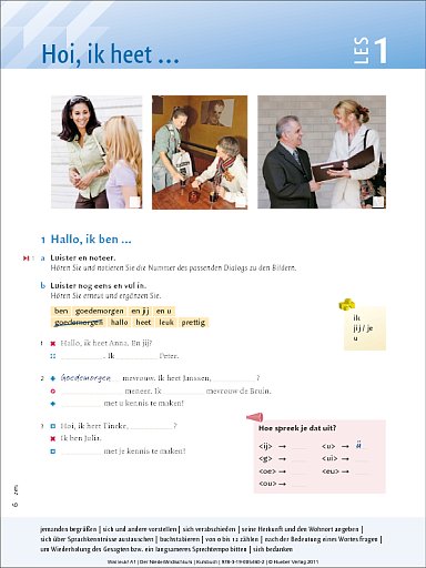Les 1: Hoi, ik heet ...