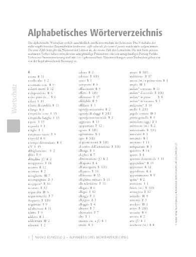 Alphabetischer Wortschatz