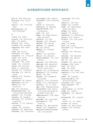 Alphabetischer Wortschatz
