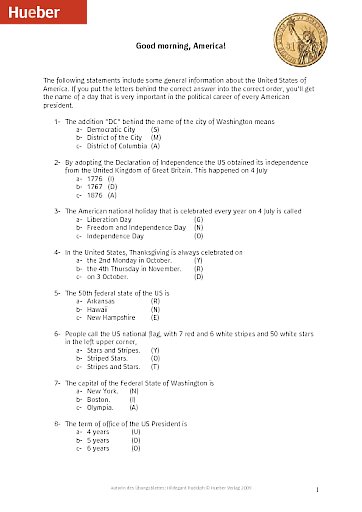 Good morning, America! 