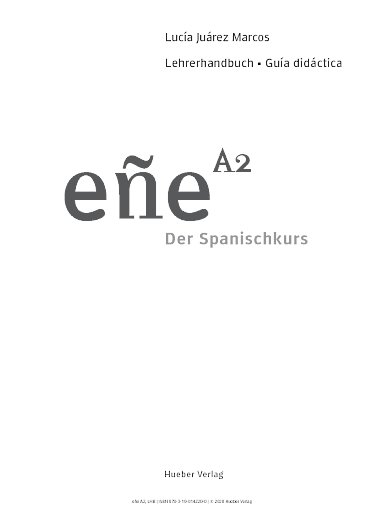 Lehrerhandbuch Band A2