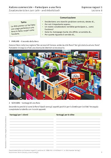Zusatzmaterial zu Espresso ragazzi 3