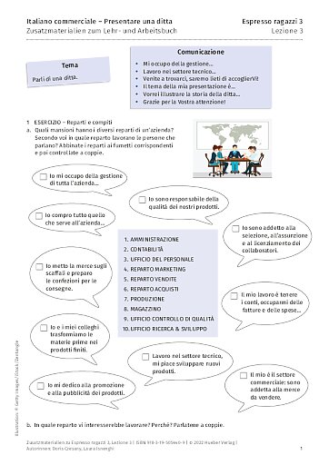 Zusatzmaterial zu Espresso ragazzi 3
