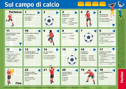 Sul campo di calcioBrettspiel