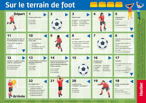 Sur le terrain de footBrettspiel