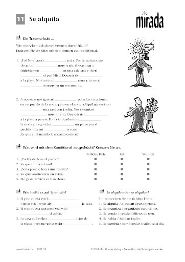 Übungsblätter zu Lektion 11 und 12