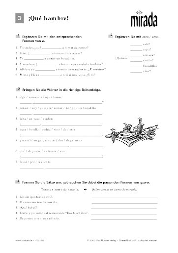 Übungsblätter zu Lektion 3 und 4