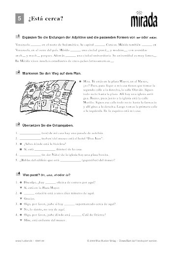 Übungsblätter zu Lektion 5 und 6