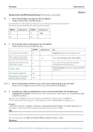 Phonetik-&Uuml;bungen mit Transkriptionen