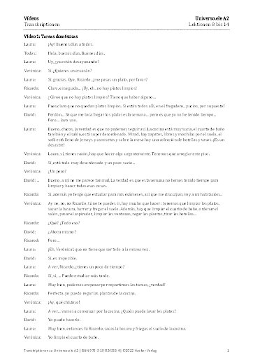 Transkriptionen – Videos