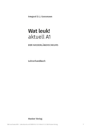 Lehrerhandbuch