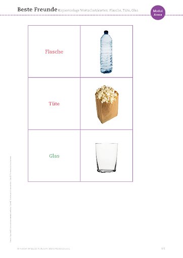 Flasche, T&uuml;te, Glas