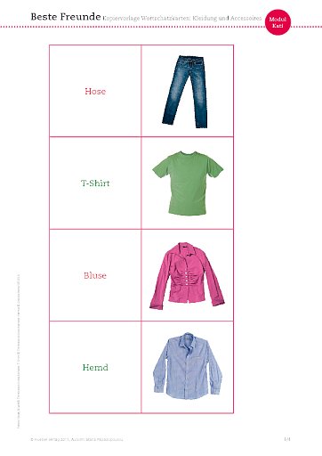 Kleidung und Accessoires