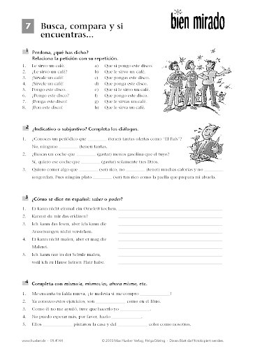 Übungsblätter zu Lektion 7 und 8