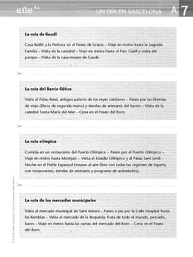 Un día en Barcelona 