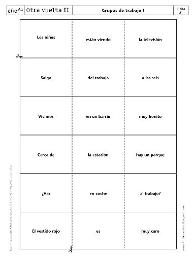 Ficha 21 (Otra vuelta II)