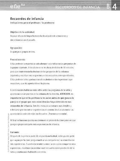 Recuerdos de infancia 