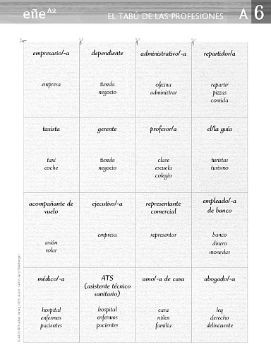 El tabú de las profesiones