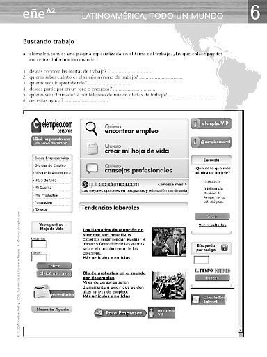 Latinoamérica – todo un mundo: Buscando trabajo