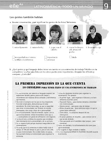 Latinoamérica – todo un mundo: Los gestos también hablan