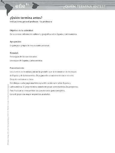 ¿Quién termina antes?