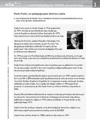 Latinoamérica – todo un mundo: Paulo Freire, un pedagogo para América Latina