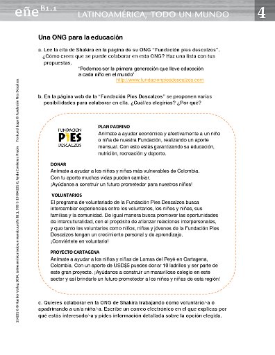 Latinoamérica – todo un mundo: Una ONG para la educación