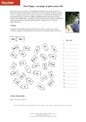 Paris-Plages : une plage en plein centre-ville