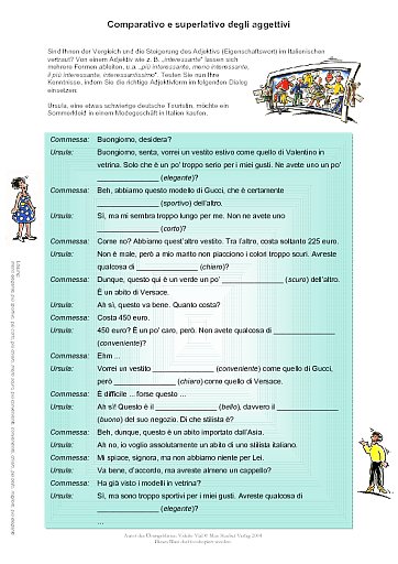 Comparativo e superlativo degli aggettivi