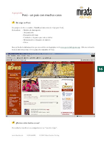 Lección 16: Perú - un país con muchas caras