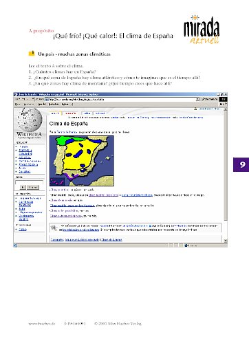 Lección 9: ¡Qué frío! ¡Qué calor!: El clima de España