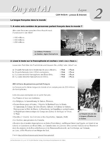 La langue française dans le monde