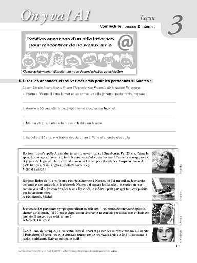 Petites annonces d'un site Internet pour rencontrer de nouveaux amis