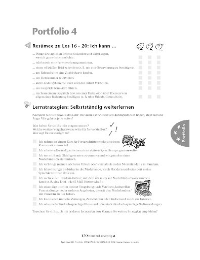 Portfolio 4 nach Les 20 