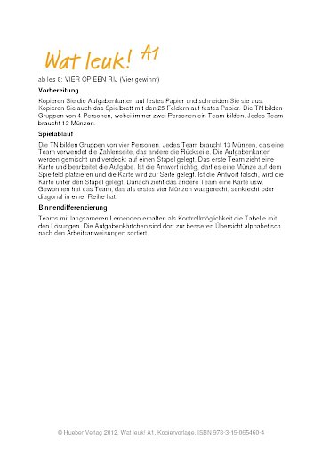 ab les 8: Vier op een rij