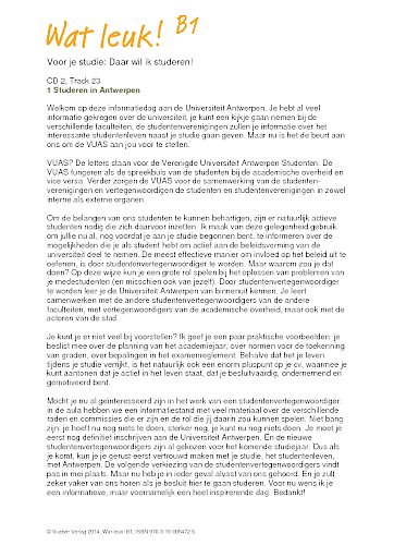 Voor je studie: Daar wil ik studeren!